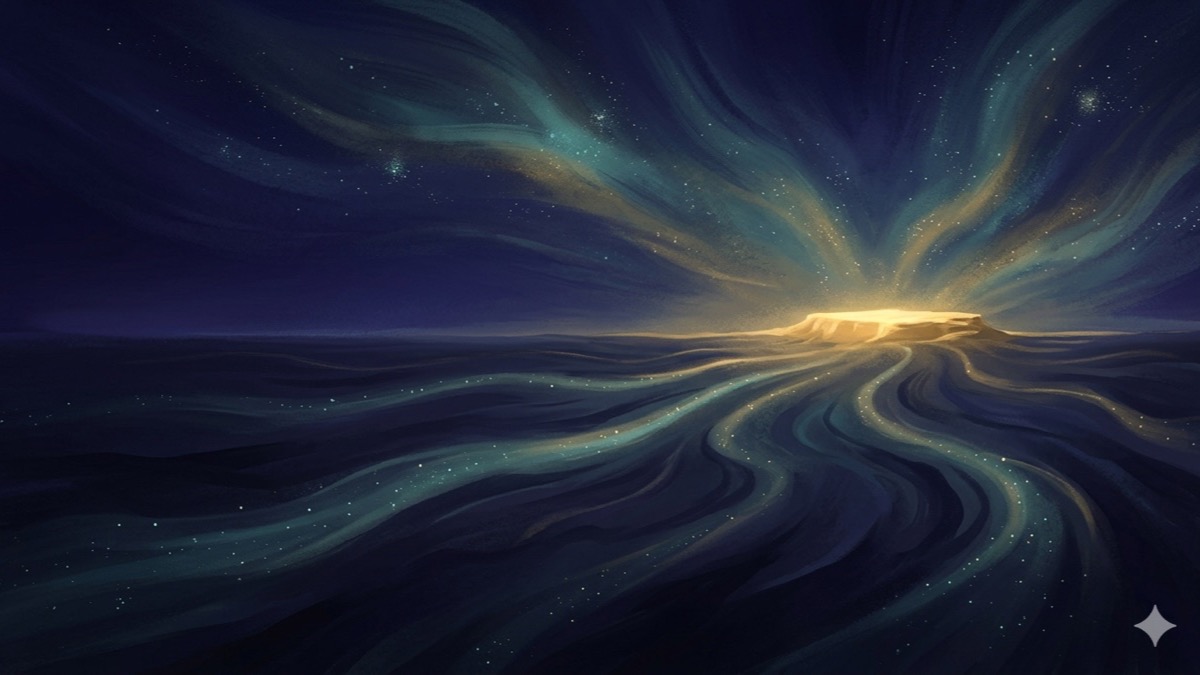 NiKo birth chart - Aquarius breakthrough moment as cosmic starlight converges on a solitary glowing summit after years of isolation
